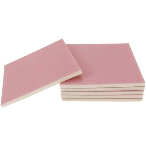 Dnyta Sanding Sponge Wet and Dry Use Sanding Block Washable Square Sand Block for Drywall, Crafts, Polishing Wood(6 Pack, 320 Grits)