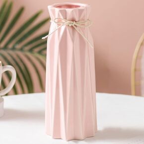 2 Ceramic Vase White Flower Vase for Home Decor Modern 7.9 inch Mini Vase for Table Shelf Home Decor Vase for Fireplace Bedroom Kitchen Living Room Wedding Office Desk Birthday Gifts
