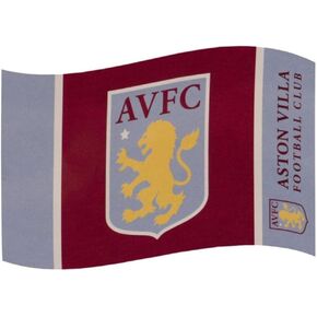 Aston Villa 5 x 3 Stripe Flag - Authentic EPL