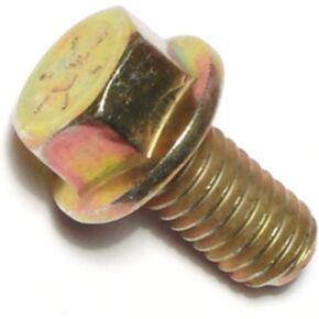 014973240196 Grade 8 Coarse Hex Flange Bolts, 3/8-16 x 3/4, Piece-6