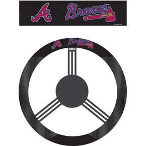 Fremont Die MLB Unisex-Adult Poly-Suede Steering Wheel Cover