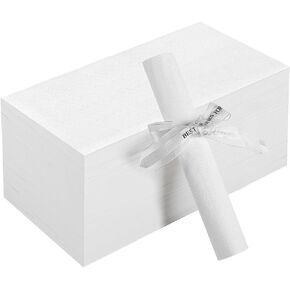 CHEFCAT 200PCS Premium Disposable Paper Napkins Everyday 3Ply Guest Towels Dinner Napkins Party Napkins Wedding Napkins Soft, for Kitchen,Bathroom, Party (White)