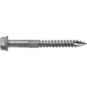 Simpson Structural Screws SDS25212SS-R25 1/4-Inch by 2-1/2-Inch with 1-1/2-Inch Threaded 316 Stainless Steel Screw, 25-Pack