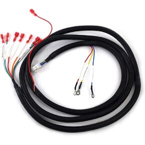 Golf Cart Control Wiring Harness for 36V EZGO Electric PDS Models, Fits Controller#73326-G02, Controller Main Wiring Harness, OEM#74324-G01/74324-G02