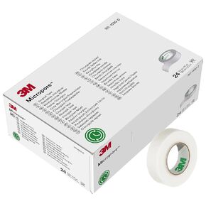 3M Health Care 1530-0 Paper Surgical Tape, ½" x 10 yd. Size (Pack of 240)
