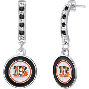 NFL Bar Post Earrings Sports Fan Jewelry Gift Fashion Jewelry Birthday & Holiday Gifts for Women and Girls