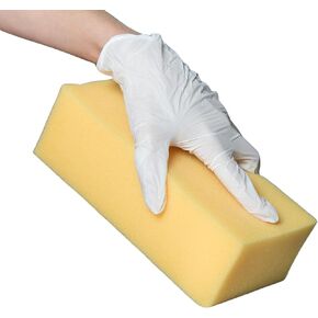 Carlisle FoodService Products 36550100 Commercial Cleaning/Washing Foam Sponge, 8.25", Yellow