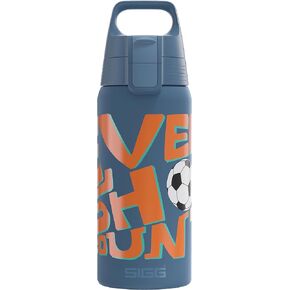 SIGG - Insulated Kids Bottle - Shield One Therm - For Carbonated Beverages - Dishwasher Safe - Stainless Steel - 17 Oz
