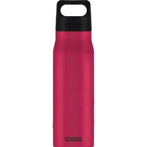 Sigg - Reusable Water Bottle - Explorer Magenta - Leakproof, BPA Free - 18/8 Stainless Steel - 34 Oz
