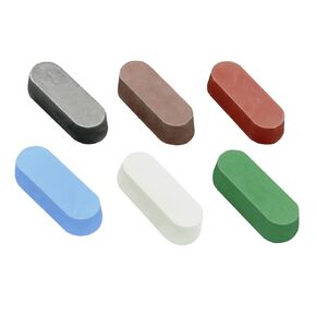 6 Pcs Polishing Compounds, Metal Polishes for Buffing Wheel, Polish Paste, each Colors Represent Different Coarse and Fine Grit, Suitable for Stainless steel, Jewelry, Aluminum, etc.