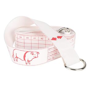 Cattle Weigh Tape, Cow Soft Tape Measure Bust Weight Contrast Ruler for Farm SuppliesTape Measures