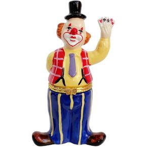 مجوهرات حلية صندوق مهرج الشكل الحلي تحصيل المجوهرات متمحور حلية صناديق المنزل الجدول سطح المكتب ديكور عيد الميلاد عطلة عيد الهالوين الديكور هدايا عيد الميلاد عطلة ديكور المنزل in Kuwait