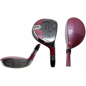 Senior Ladies iDrive Pink Golf Club #3 Hybrid 55+ Years Womens Right Handed New Utility “Senior" Flex Club
