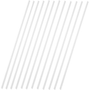 Rehabilitation Advantage 18 Inch Long Flexible Drinking Straws, 12 Count (Pack of 1)