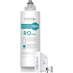 Waterdrop WD-G3P800-N2RO Filter, Replacement for WD-G3P800-W Tankless Reverse Osmosis System, Reduce PFAS, 2-year Lifetime