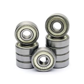 FKG 629-ZZ 9x26x8mm Deep Groove Ball Bearing Double Metal Shields Bearing Pre-Lubricated, Set of 10