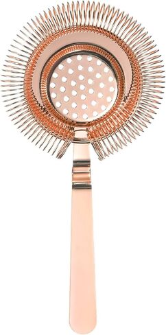 uxcell Cocktail Strainer, 1pcs - Stainless Steel Bar Strainer for Drinks, Bar Tool for Bartender (Silver, 210mm) in Saudi Arabia