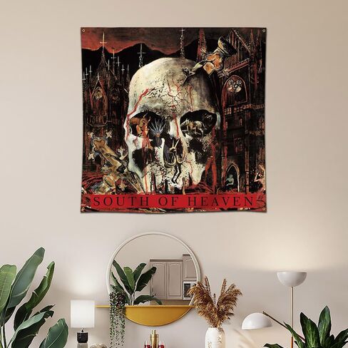 Arbinger القاتل نسيج راية جنوب السماء العلم غطاء الألبوم مغني الراب نسيج 4 * 4ft ألبوم الجدار شنقا النوم ديكورات المنزل in Kuwait