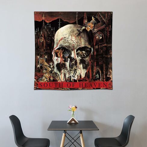 Arbinger القاتل نسيج راية جنوب السماء العلم غطاء الألبوم مغني الراب نسيج 4 * 4ft ألبوم الجدار شنقا النوم ديكورات المنزل in Kuwait