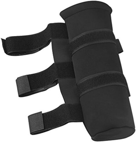 Winunite 1 قطعة شريط لف أسود 2.5 رطل حقيبة حامل طفاية الحريق متوافقة مع جيب رانجلر سيارة شاحنة 4x4 UTV طفاية السيارة حزام جبل قوس حزام in Kuwait