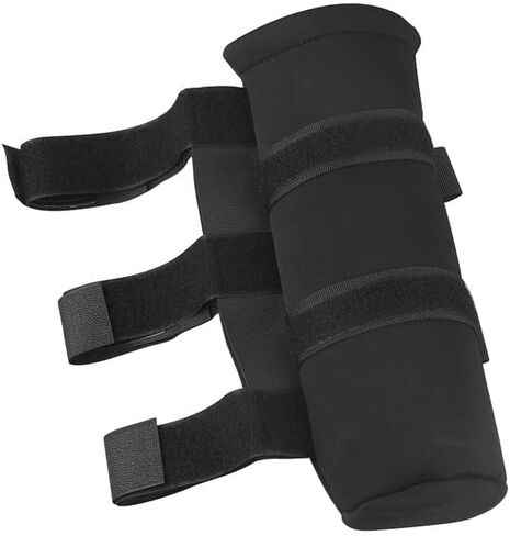 Winunite 1 قطعة شريط لف أسود 2.5 رطل حقيبة حامل طفاية الحريق متوافقة مع جيب رانجلر سيارة شاحنة 4x4 UTV طفاية السيارة حزام جبل قوس حزام in Kuwait