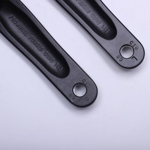 Ebike Square Hole Crank Arm,127MM/140MM/152MM/160MM/165MM/170MM/175MM Forged Alloy 6061 Universal Bike Crank Arm for Ebike,Mid Mounted Motor,Torque,MTB,City Bike,Folding Bike in Saudi Arabia