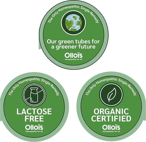 OLLOIS Lachesis Mutus 30c, Organic, Lactose Free, Vegan, Homeopathic Medicine, 80 Pellets (Pack of 5) in Saudi Arabia