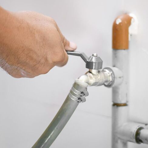 40 قطعة من مشابك خرطوم، مجموعة متنوعة من مشابك خرطوم من الفولاذ المقاوم للصدأ قابلة للتعديل، مع مفك مشقوق، مقاسين (16-25 مم/14-27 مم)، مشابك أنابيب خرطوم، براغي خرطوم، مشابك أنابيب، للسباكة، السيارات in Kuwait