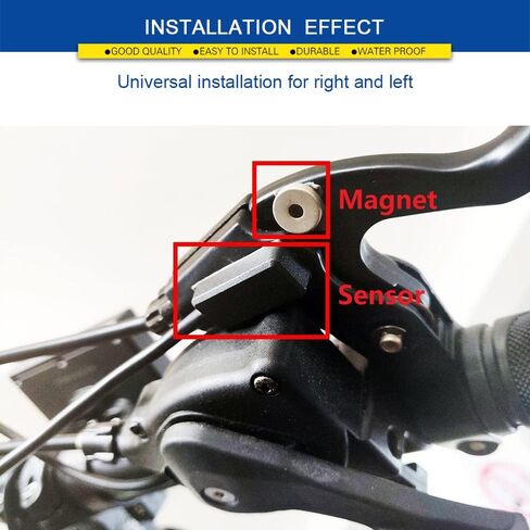 Ebike Brake Sensor MS-BK-2R for Electric Bicycles Hydraulic Cut Off Power Brake System 3 PIN Waterproof Connector Plug Ebike Kits in Saudi Arabia