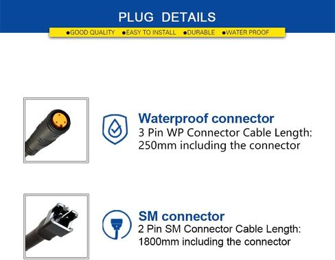 Ebike Brake Sensor MS-BK-2R for Electric Bicycles Hydraulic Cut Off Power Brake System 3 PIN Waterproof Connector Plug Ebike Kits in Saudi Arabia