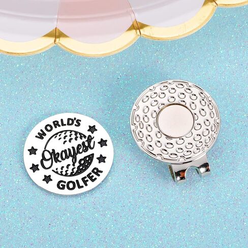 Appreciation Coworker Coach Golf Ball Marker Hat Clip Gift for Men Colleague Novelty Golf Gift for Golfer Boss Golf Lovers Christmas Birthday Thanksgiving for Office Friends Partner Golfing Tool in Saudi Arabia