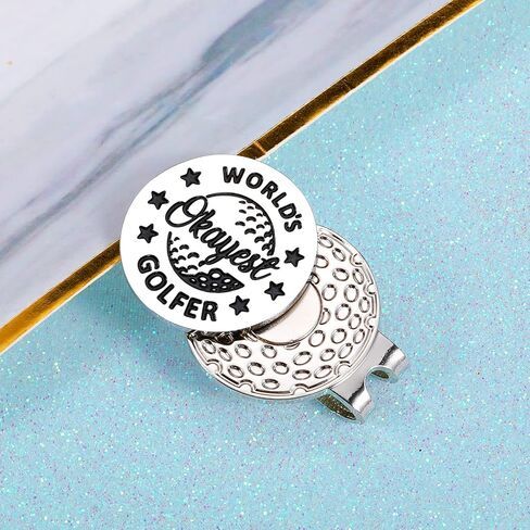 Appreciation Coworker Coach Golf Ball Marker Hat Clip Gift for Men Colleague Novelty Golf Gift for Golfer Boss Golf Lovers Christmas Birthday Thanksgiving for Office Friends Partner Golfing Tool in Saudi Arabia