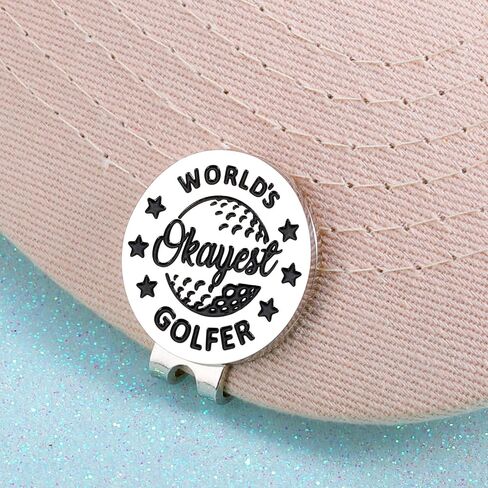 Appreciation Coworker Coach Golf Ball Marker Hat Clip Gift for Men Colleague Novelty Golf Gift for Golfer Boss Golf Lovers Christmas Birthday Thanksgiving for Office Friends Partner Golfing Tool in Saudi Arabia