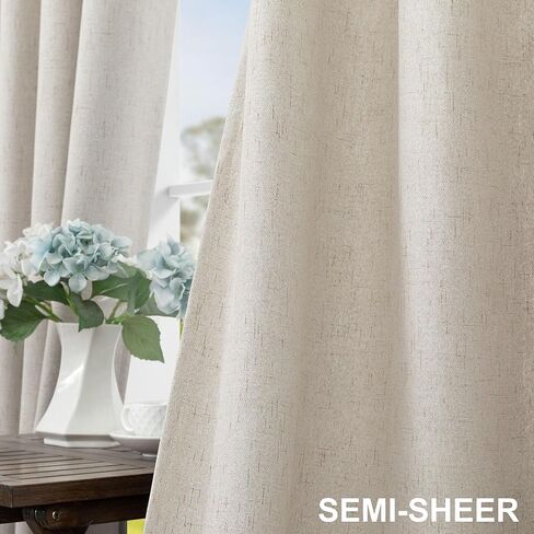 رمادي فاتح غرفة سواد الستائر لغرفة النوم 84 بوصة طول 2 لوحة مجموعة علامة التبويب الخلفية جيب القطن الكتان محكم شبه تعتيم ثنى طويل حمامة ستارة رمادية فضية لغرفة المعيشة ديكور المزرعة الحديثة in Kuwait