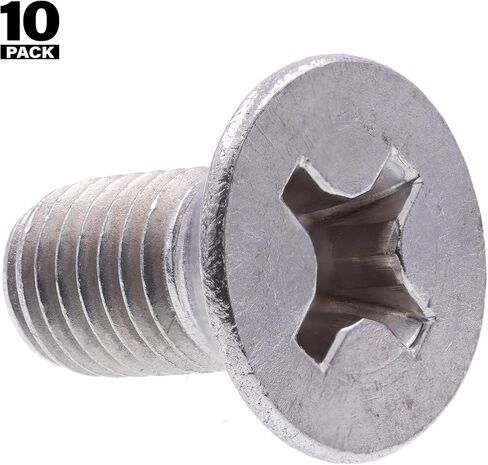 Prime-Line 9001699 Machine Screws, Flat Head, Phillips Drive, 1/4 in-28 X 1/2 in (10 Pack) in Saudi Arabia