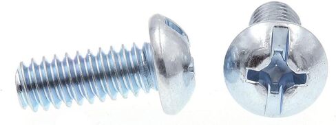 Prime-Line 9005203 Machine Screw, Round Head, Slotted/Phillips Combo, 1/4 in-20 X 5/8 in, Zinc Plated Steel, Pack of 75 in Saudi Arabia