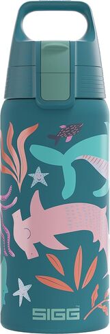 SIGG - Insulated Kids Bottle - Shield One Therm - For Carbonated Beverages - Dishwasher Safe - Stainless Steel - 17 Oz in Saudi Arabia
