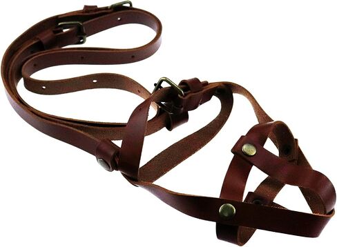 Brown Water Bottle Straps for Walking,Adjustable PU Leather Water Bottle Handle Shoulder Strap for Universal Water Bottles in Saudi Arabia