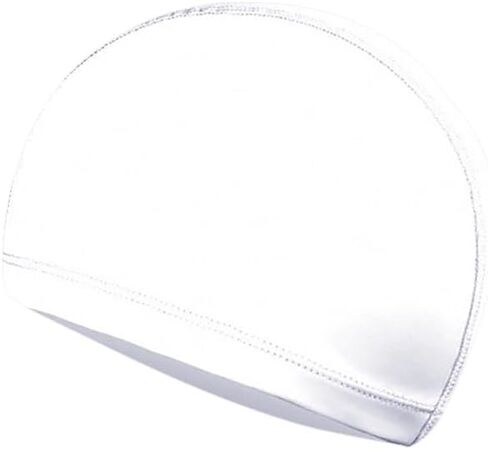 Unisex Swim Cap PU Swimming Hat Comfortable Swim Hat Solid Color Swimming Cap High Elastic Swim Cap for Adult in Saudi Arabia