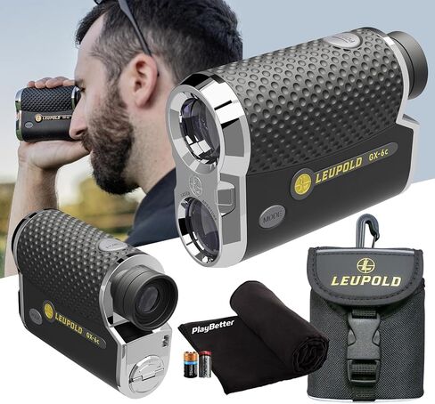 Leupold Golf Rangefinders Bundle | Bundle with PlayBetter Microfiber Towel & Extra CR2 Batteries in Saudi Arabia