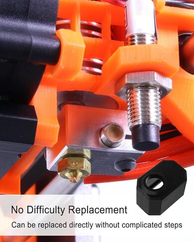 10Pcs Printer Silicone Socks Heater Block Cover Fit for Prusa MK3.9 Prusa MK4 Prusa XL, 300°C High Temperature 3D Printer Accessories in Saudi Arabia