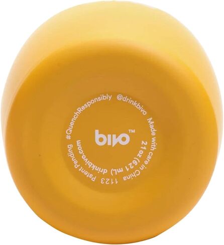 Bivo One 21oz Non Insulated Stainless Steel Bike Water Bottle - Lightweight for Cycling, Travel, Kids - No Plastic Taste, Fits Most Cages, Dishwasher Safe - (Raw) in Saudi Arabia