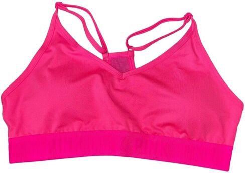 حمالة صدر Victoria's Secret Pink Ultimate Sports مبطنة بشكل خفيف باللون الوردي الجديد in Saudi Arabia