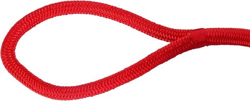 Amarine Made Double Braided Nylon Dock Lines 9500 lbs Breaking Strength (L:50 ft. D:3/4 inch Eyelet:12 inch) Marine Mooring Rope Boat Dock Lines Working Load Limit:1900 lbs (Red) in Saudi Arabia