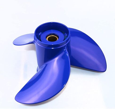 Boatman 13 1/4x17 Aluminum/Stainless Steel Outboard Propeller fit Mercury Engine 40/50/70/75/80/90/100/115/125/140 HP,15 Spline Tooth,RH in Saudi Arabia