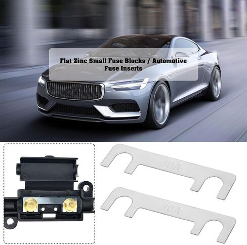 eMagTech Pack of 20 Blade Fuse Strips Car Flat Fuse Strip Automotive Flat Fuse Blades Accessories for Car Electrical Device, 30A/DC 32V in Saudi Arabia