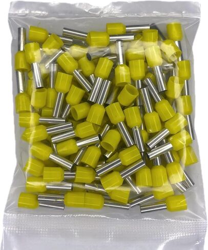 VE1508 AWG16 Wire Ferrules Terminals, 100pcs Blue AWG16 Terminal Connector Wire Insulated Cord Pin Ends Terminals for Electric, Industrial, Chemical Industry, Power Control System, etc.(Blue, 16AWG) in Saudi Arabia