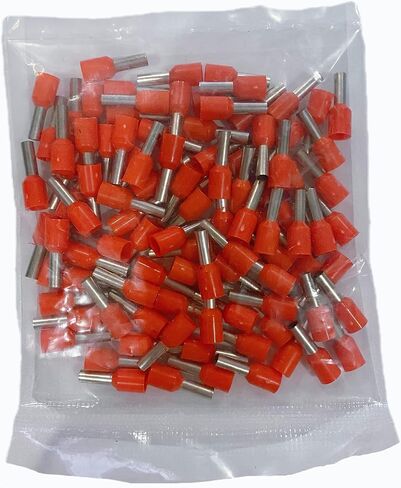VE1508 AWG16 Wire Ferrules Terminals, 100pcs Blue AWG16 Terminal Connector Wire Insulated Cord Pin Ends Terminals for Electric, Industrial, Chemical Industry, Power Control System, etc.(Blue, 16AWG) in Saudi Arabia