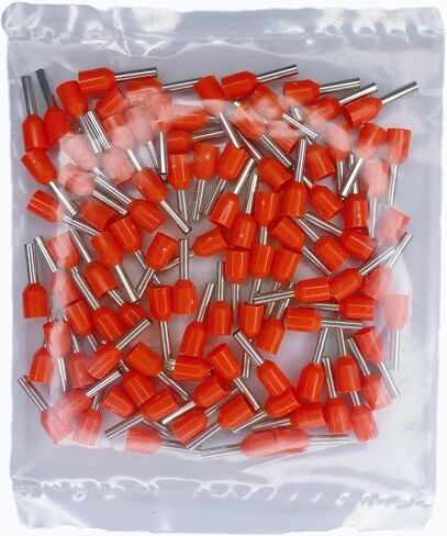 VE1508 AWG16 Wire Ferrules Terminals, 100pcs Blue AWG16 Terminal Connector Wire Insulated Cord Pin Ends Terminals for Electric, Industrial, Chemical Industry, Power Control System, etc.(Blue, 16AWG) in Saudi Arabia