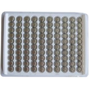 TRUSTYIWEN New 100 X Ag4 Lr626 377 Sr626Sw Button Cell Battery in Tray FBA